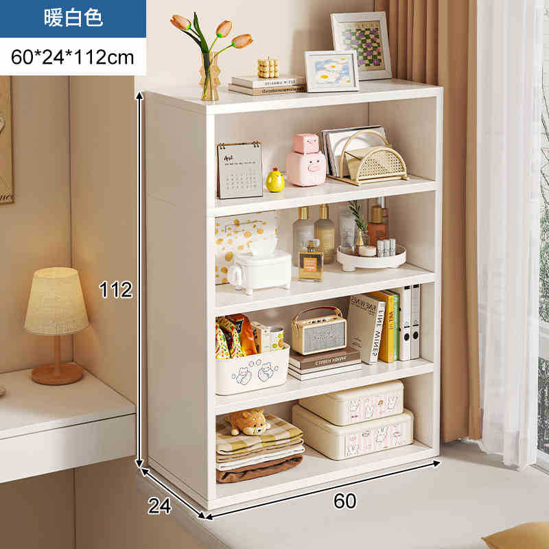 Librería pequeña en el balcón, ventana salediza, estantería, alféizar de la ventana, armario de almacenamiento, armario de almacenamiento, estante dividido de varias capas simple