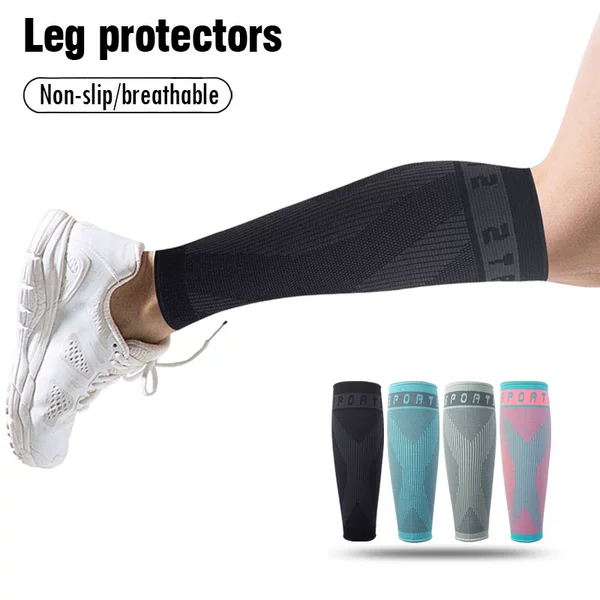 Cross-Border Compression Leg Sleeves for Marathon Sports, Pressurized Calf Socks, Football Running Knee Pads and Leg Sleeves, Exclusively for Cross-Border Sales