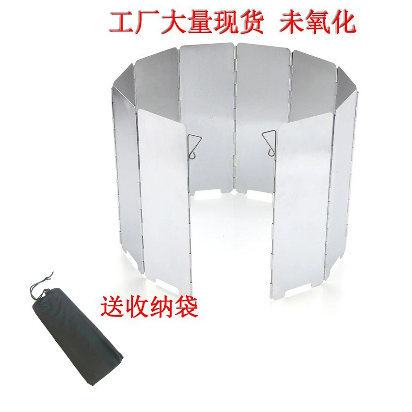 10 таблеток на открытом воздухе печи для кемпинга с ветровой перегородкой сверхлегкий алюминиевый сплав складной ремень с тканевой сумкой