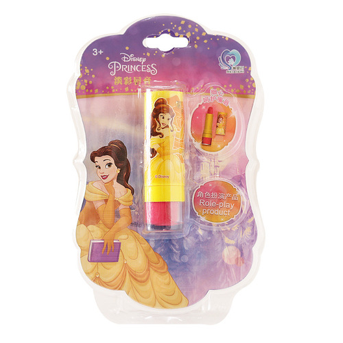 Disney Children's Lipstick Cosmetics Set Girls Baby Color Moisturizing Lipstick Elementary School Princess Toy