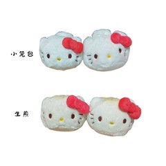 三丽鸥早点系列上海限定HelloKitty挂件厨师小笼包锅贴生煎包挂件