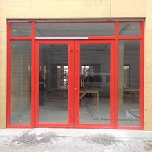 厂家销售肯德基门料断桥隔热铝材喷涂料系统窗