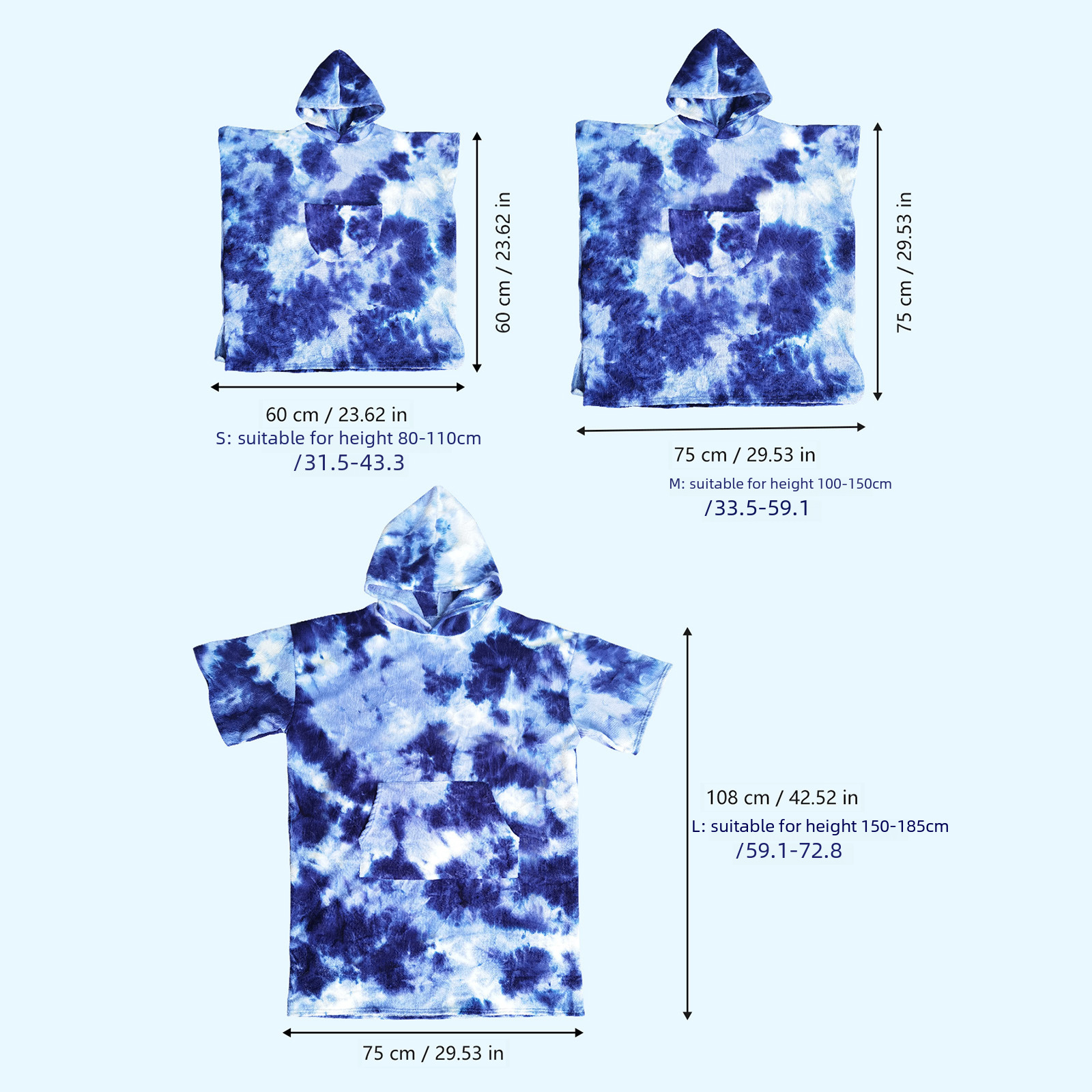 MICROFIBER 빠른 건조 판초 건조 원피스 목욕 가운 해변 서핑 따뜻한 성인 해변 판초 목욕 타월