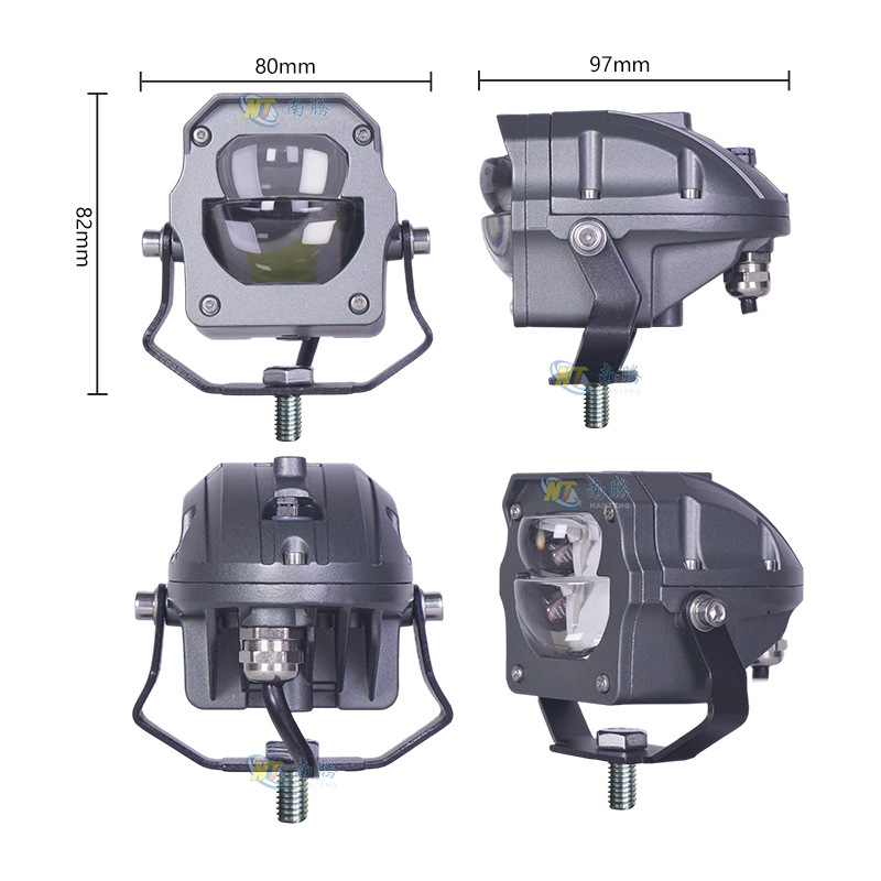Auto LED foco vehículo eléctrico motocicleta alta luz alta luz exterior agua foco super brillante pavimentación tangente luz de largo alcance