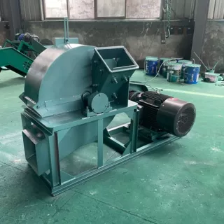 500型木屑粉碎机香菇木耳培养基粉碎机移动式原木下脚料粉碎机