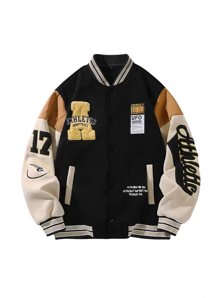 2025 Cross-Border European Size Amazon Sports Outdoor Casual Contrasting Color American Trendy Embroidered Men's Thin Baseball Uniform