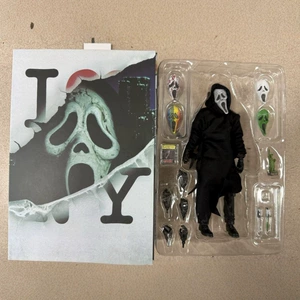 Domestic NECA Scream, Scream, Ghost Face Killer, Ghost Face третьего поколения, ограниченная серия, подвижные соединения
