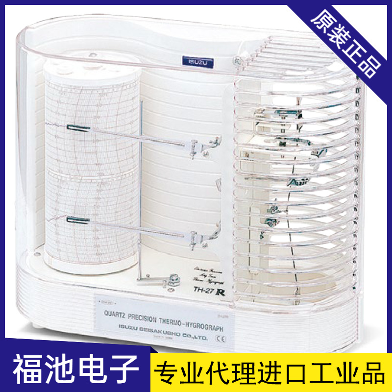 日本进口ISUZU温湿度计TH-27R 记录纸7日纸30日纸