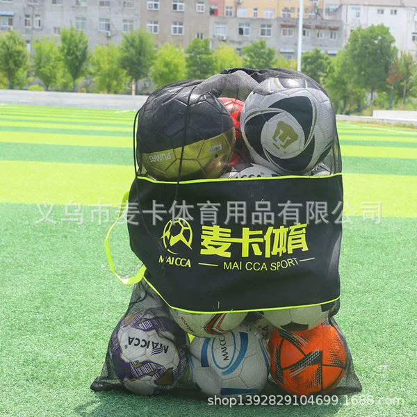 ball bag ball pocket football storage bag basketball volleyball football equipment large net pocket 4 large ball storage bag net bag