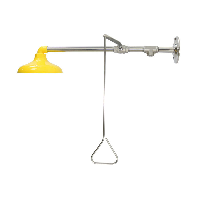 304 Stainless Steel Wall-Mounted Emergency Shower Unit for Factory Laboratory Chemicals Wall-Mounted Spray Washing Equipment 304 Stainless Steel Wall-Mounted Emergency Shower Unit for Factory Laboratory Chemicals Wall-Mounted Spray Washing Equipment