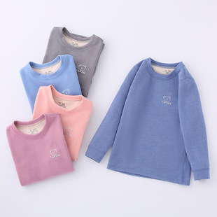 Children's woolen set, winter keep warm underwear, for teenagers