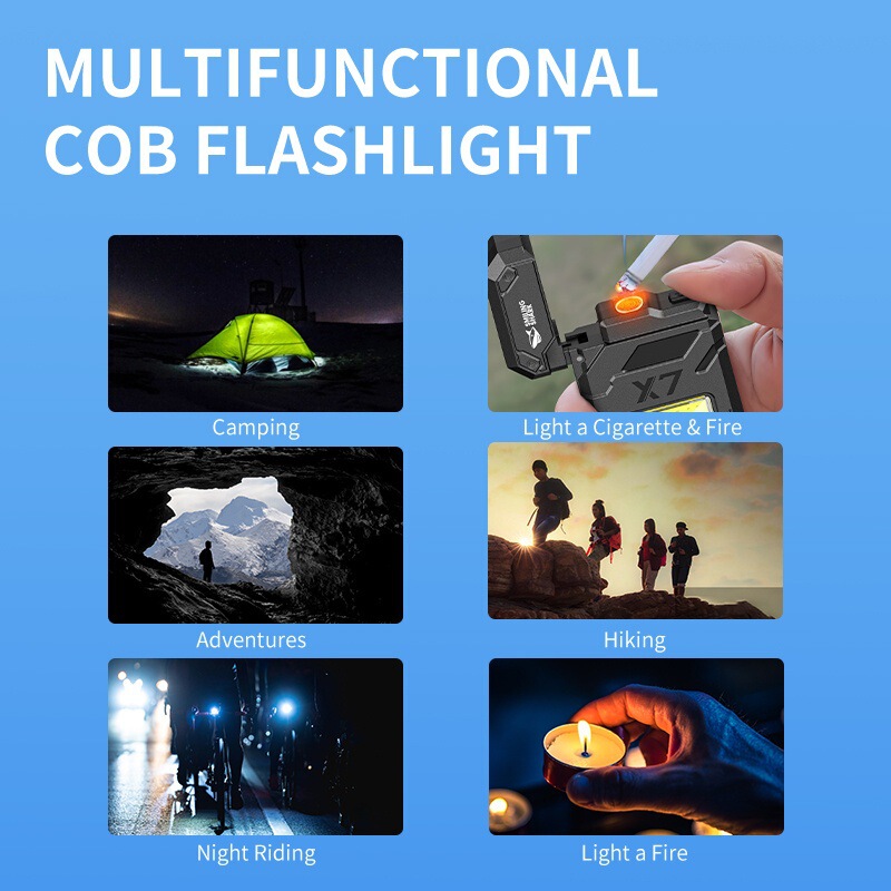 Multifunctional arc lighter portable lighting work light|undefined
