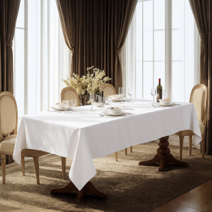 Tablecloth Coffee Table High-end Light Luxury Waterproof Oil-proof Hotel Wedding Birthday Party Rectangular Anti-slip Cloth