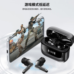 TWSワイヤレスbluetoothイヤホン運動入耳式イヤホン超長航続真ENC通話騒音低減新型