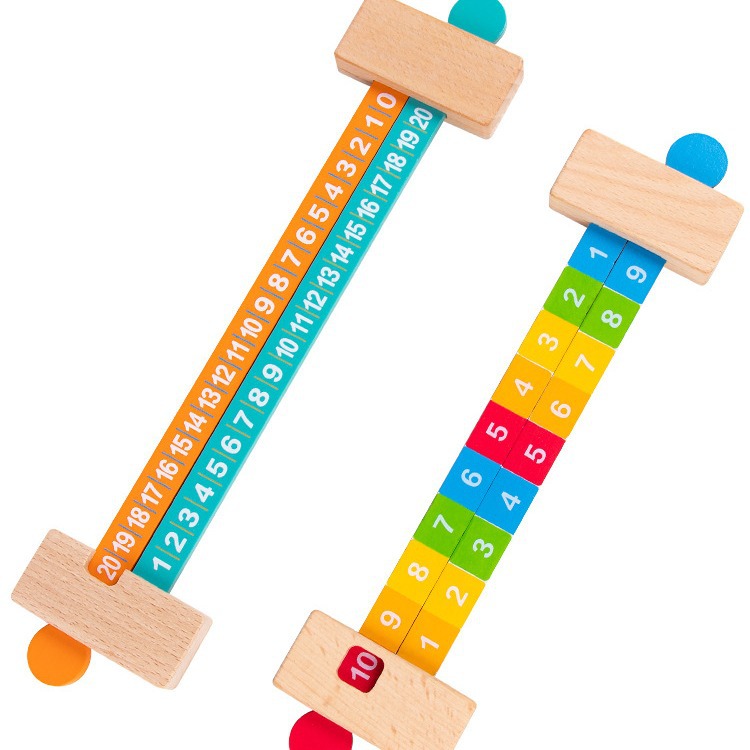 Las matemáticas para niños, los artefactos aritméticos, las ayudas didácticas, la regla de descomposición de números de jardín de infantes de primer grado y la composición dentro de 20 Suma y resta
