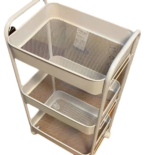 Small trolley for vegetable kitchen storage rack floor-standing multi-layer storage rack mobile wheeled household multi-functional snack storage