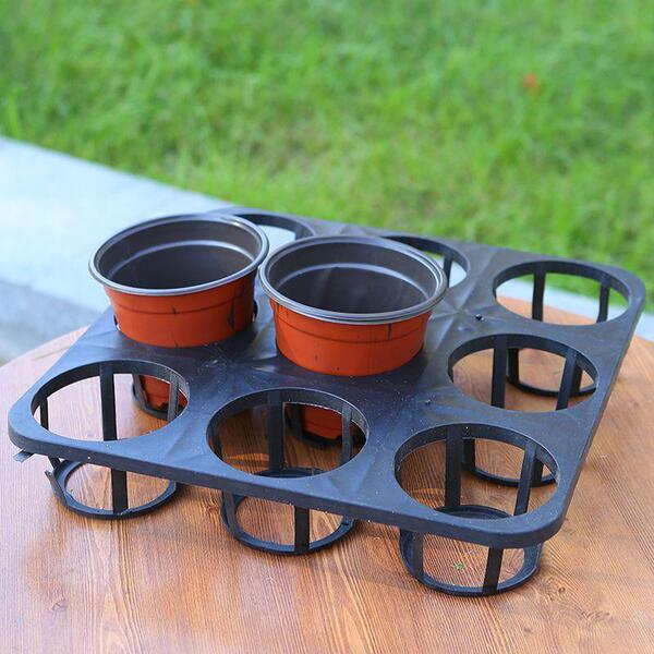 Phalaenopsis bracket seedling pot chassis bracket two-color pot…