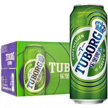 嘉士伯乐堡啤酒500ml*12罐小麦黄啤家庭装整箱