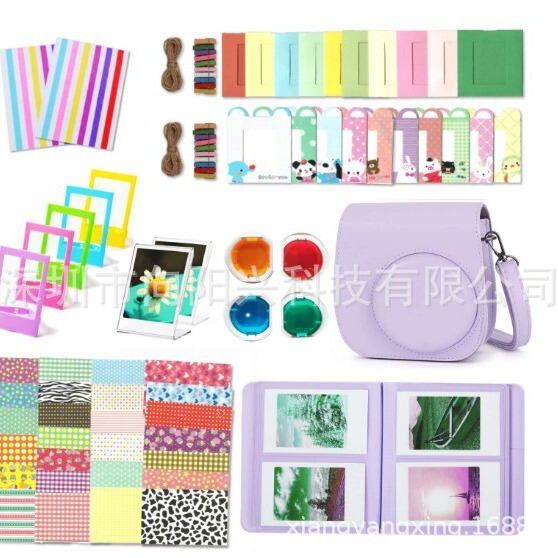 Polaroid camera Instax Mini 11 accessories set camera bag/photo album/photo frame/sticker/12 in 1