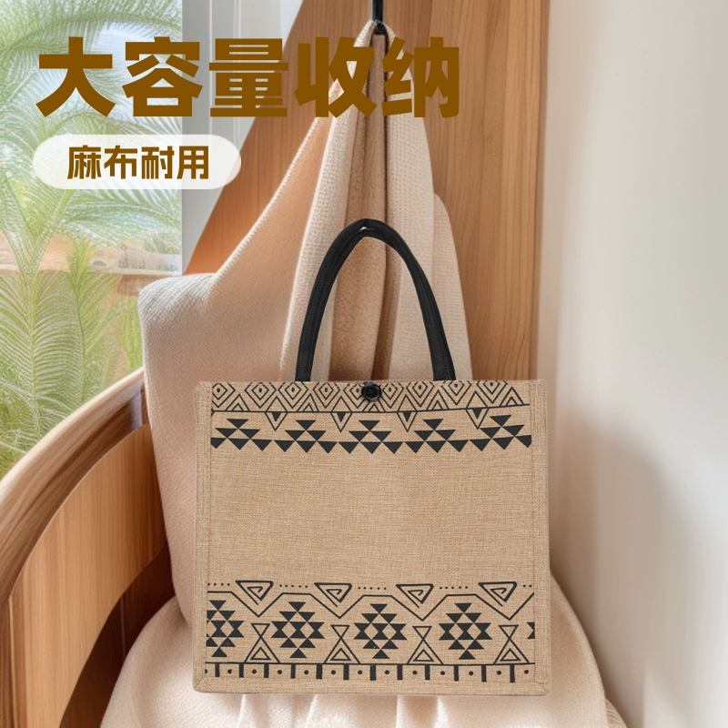 Универсальная сумка через плечо большой вместимости, летняя повседневная сумка-тоут из льна, модная и универсальная сумка через плечо, необходимая вещь для поездок на работу.