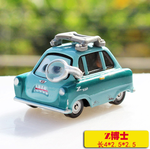 Cars 2nd Generation Banya Litchi Granny Z Dr. Chino Alloy Car Model Children's Cartoon Toy