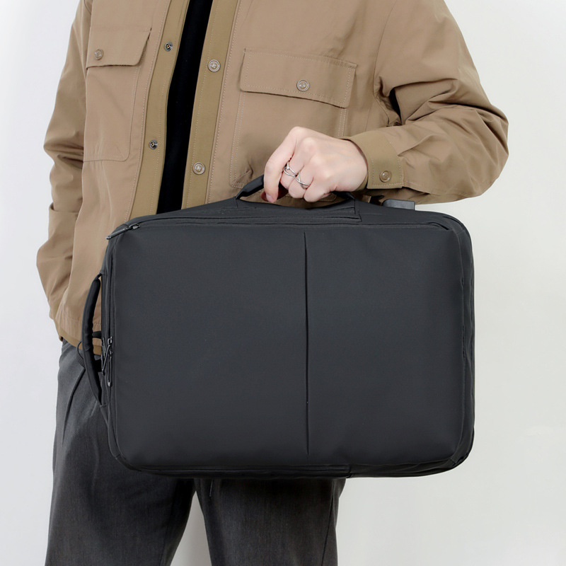 Backpacks for men, laptop bags for leisure and business travel, large-capacity schoolbags for middle school students, backpacks for men on business trips Specification drawing