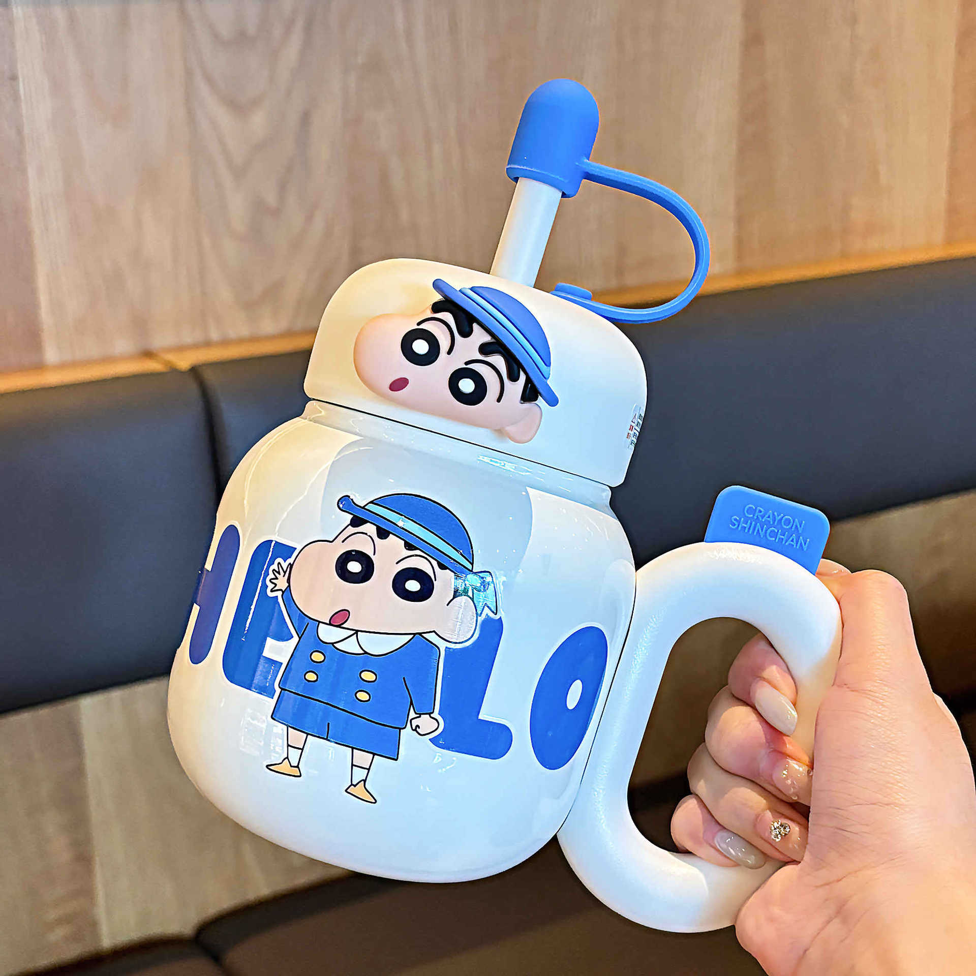 Crayón pequeño nuevo 316 taza de acero inoxidable con mango de aislamiento térmico de aislamiento frío de hielo taza 2025 nuevo