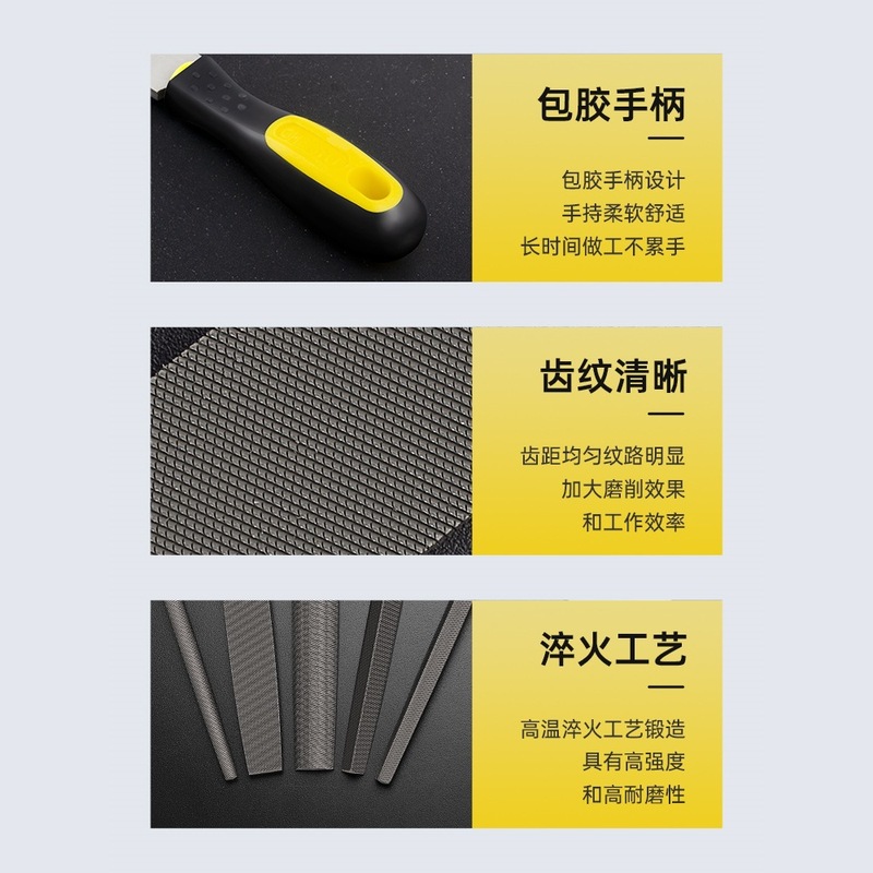 やすり磨きツール挫刀こすり高硬度金属三角木工小型子中歯半円クランプ|undefined