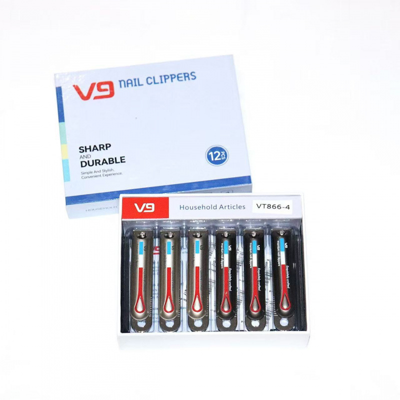 Jinda V9 Vt866-4 Household Nail Clippers for Cutting Toenails, Unisex Nail Trimmer with Angled Blade, Large Size