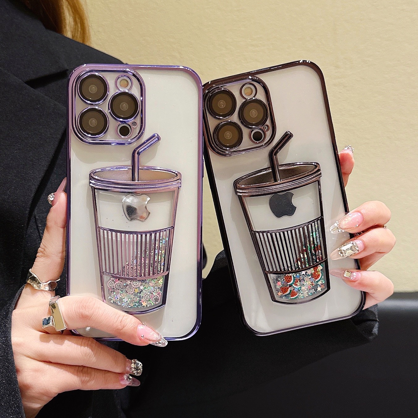 Apple Pro Glitter Soft Case for iPhone 13/15 MAX