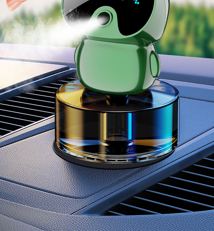 Robot Car Intelligent Aromatherapy Machine Men's Car Car Perfume Holder Internet Celebrant Car Fragrance Advanced Aromatherapy