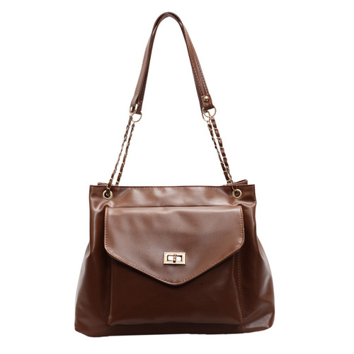 This year's popular silver stray bags for women. 2024 new all-matching one-shoulder underarm bag. Large capacity commuting tote bag.
