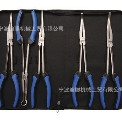 专业级加长尖嘴钳夹持钳尖咀钳长嘴钳子290mm加长柄弯嘴垃圾钳