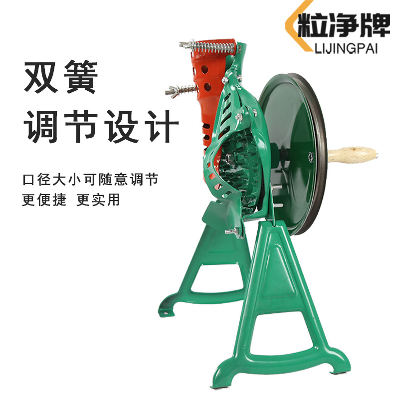 家用小型手摇玉米脱粒机手动剥玉米器手工电动两用厂家直销出口款