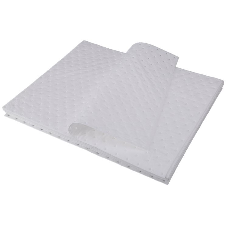 吸油棉化学泄漏处理只吸油不吸水聚丙烯吸油垫工业吸油棉吸油毡