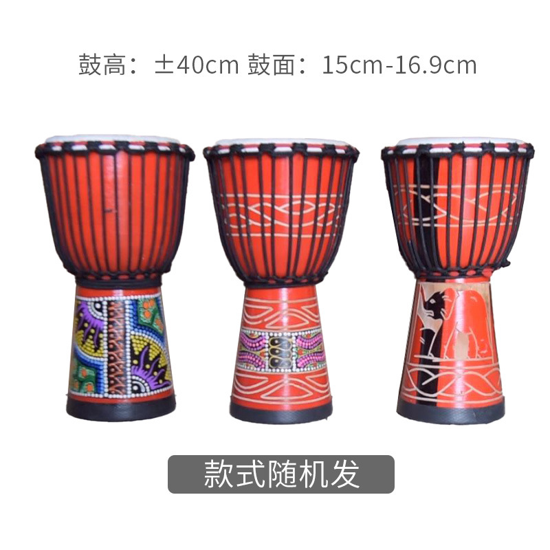 7 inch painted carving