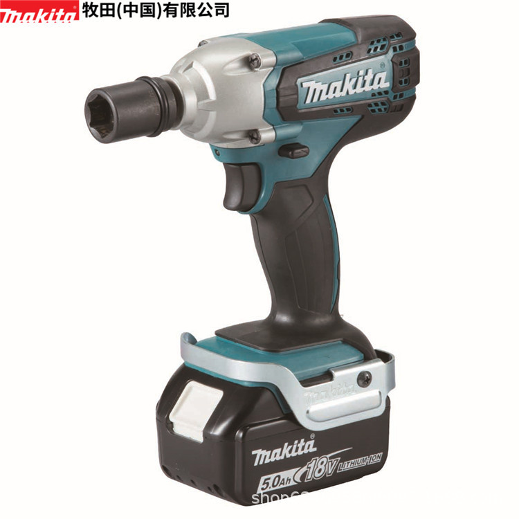 makita牧田DTW190锂电充电式冲击扳手18V架子脚手架充电电动扳手
