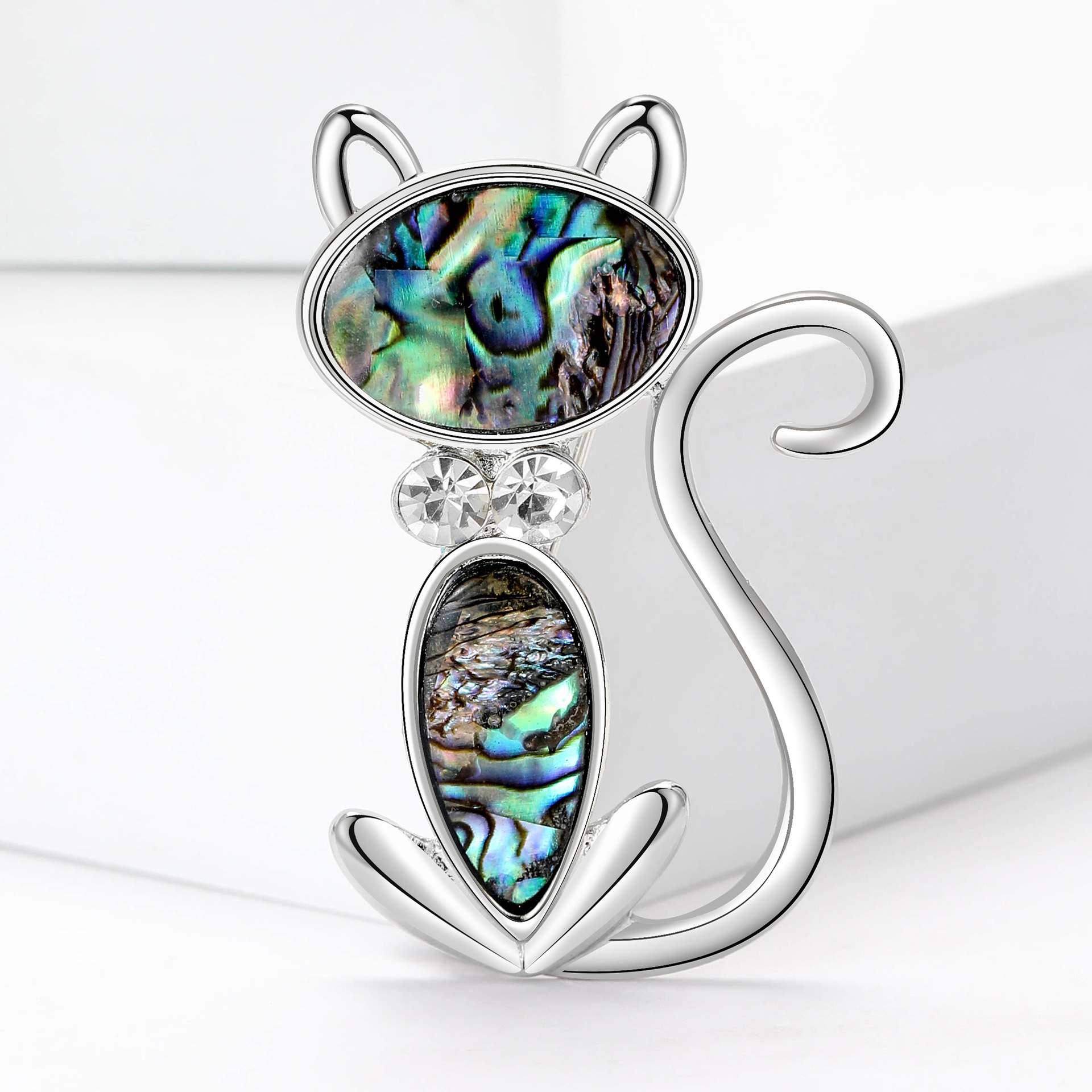 Holiday, Daily Occasion Cute Pin Cat Alloy Women's Brooches
