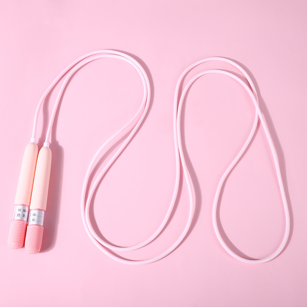 시그니처 PVC 레이싱 줄넘기 핑크
