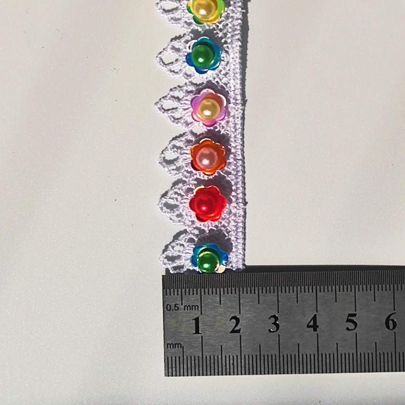 2 cm * color 2 * cuentas de color 2