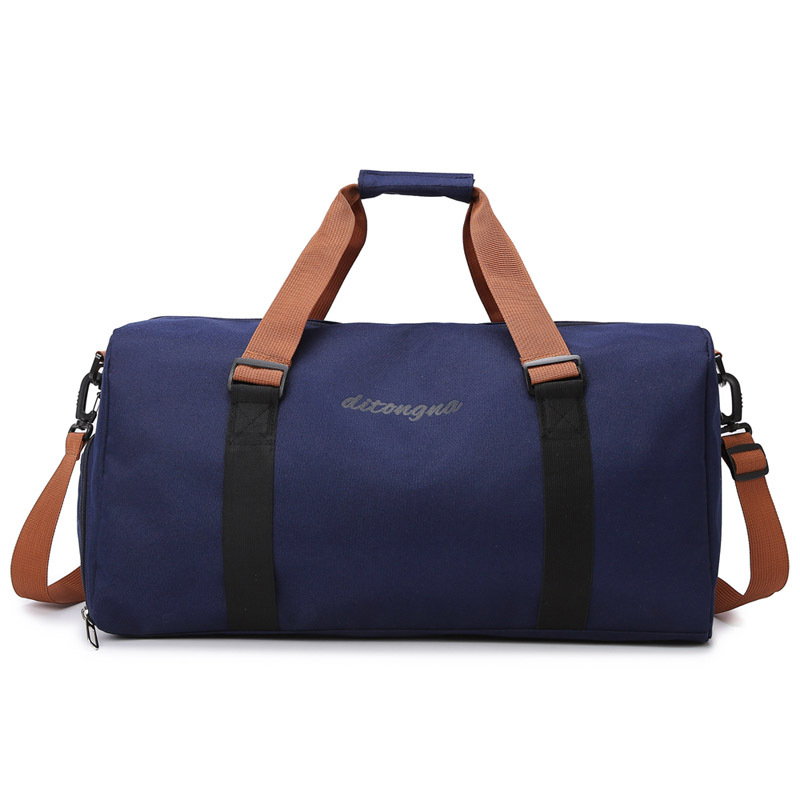 Nueva venta caliente de gran capacidad, separación en seco y húmedo, deportes de ocio, fitness, bolsa de yoga, versión coreana de la bolsa de embarque de viaje corto