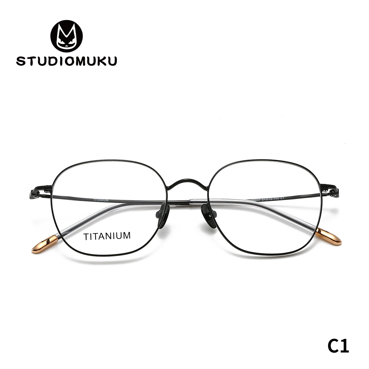 Gafas de madera de STUDIOMUKU, monturas de gafas de estilo clásico, conservando monturas de gafas que son buenas para hacer fortuna