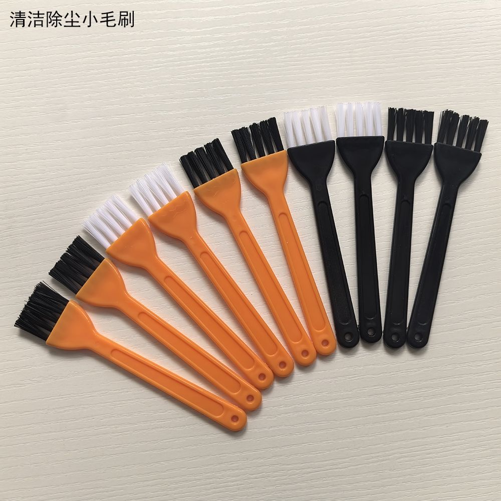 清洁除尘小毛刷圆尾塑料柄小毛刷点钞机研磨器清洁刷子电脑键盘刷