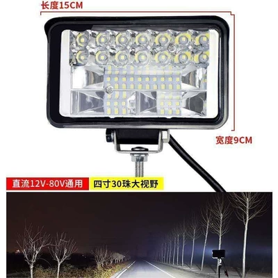 Lights for Forklifts, Excavators, Motorcycle headlights, headlights - standard-super-bright-new-4inch-astigmatism-white-light-far-and-near-light-abs
