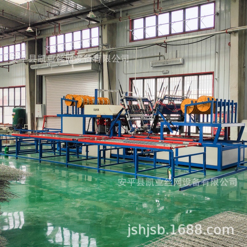 凯业 舒乐板插丝机 钢丝网架板插丝机 3D板生产线 操作简单