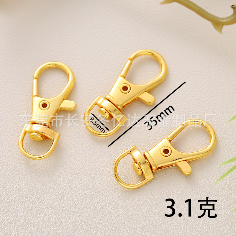 現物7色3分亜鉛合金犬のキーホルダーフックフックフックフックフックダイカストフックフックdiy五金配|undefined