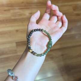 批发原创沉香奇楠搭配和田玉貔貅聚财复古手链手串景区直播供货