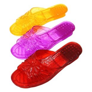 Classic Crystal Slippers Home Comfortable Non-slip Women's Shoes Summer Casual Fashion Indoor Bathroom Slippers Wholesale