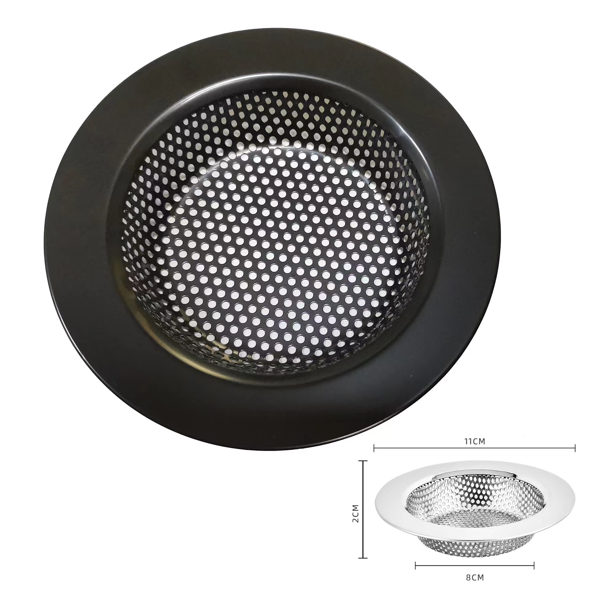 블랙 스테인레스 스틸 필터 110