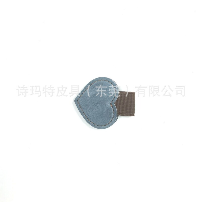 跨境疯马皮磁吸书签 磁性复古书签书页记忆磁性真皮书夹雕刻书签|undefined
